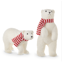 Polar Bears with Scarves