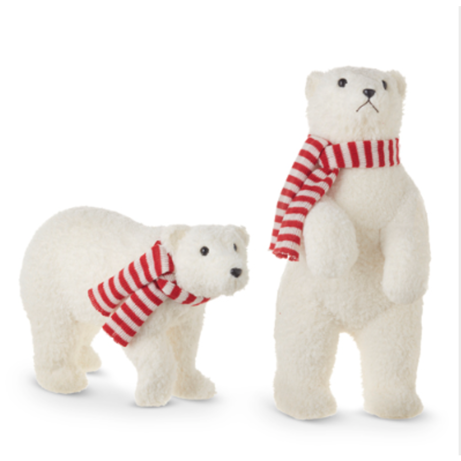 Polar Bears with Scarves