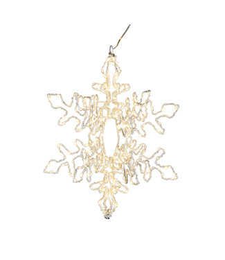 Hanging Lighted Snowflake