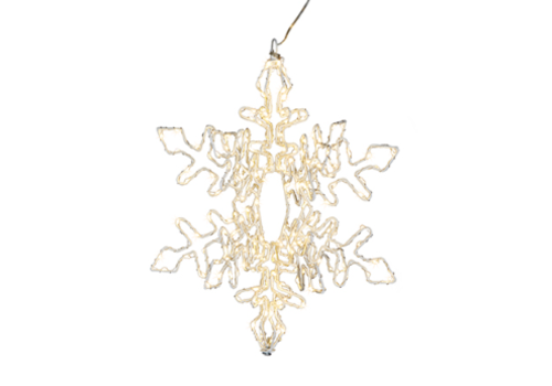  Hanging Lighted Snowflake 