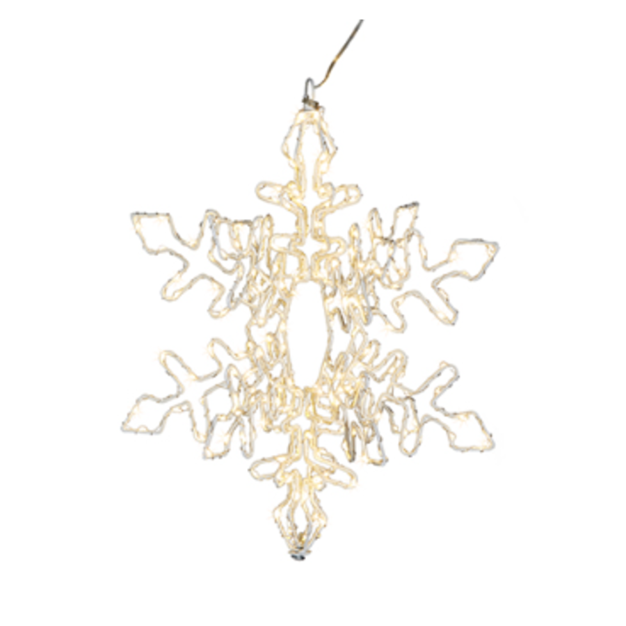 Hanging Lighted Snowflake