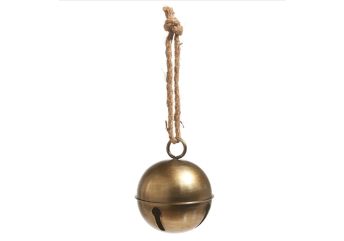  Antique Gold Jingle Bell Orn 