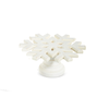 White Snowflake Pedestals