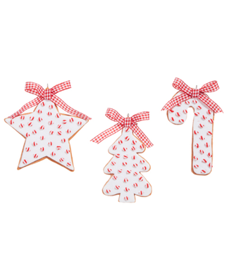 Sprinkles Cookie Ornament 4.5"