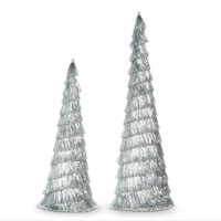 Silver Tinsel Trees