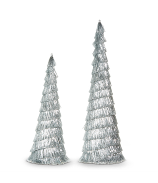 Silver Tinsel Trees