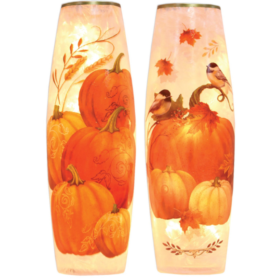 Thankful & Blessed Pre-Lit Large Vase