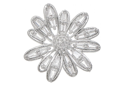  Rain Jewelry Collection Crystal Flower Post Earring 