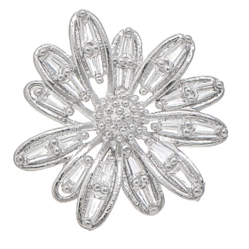  Rain Jewelry Collection Crystal Flower Post Earring 