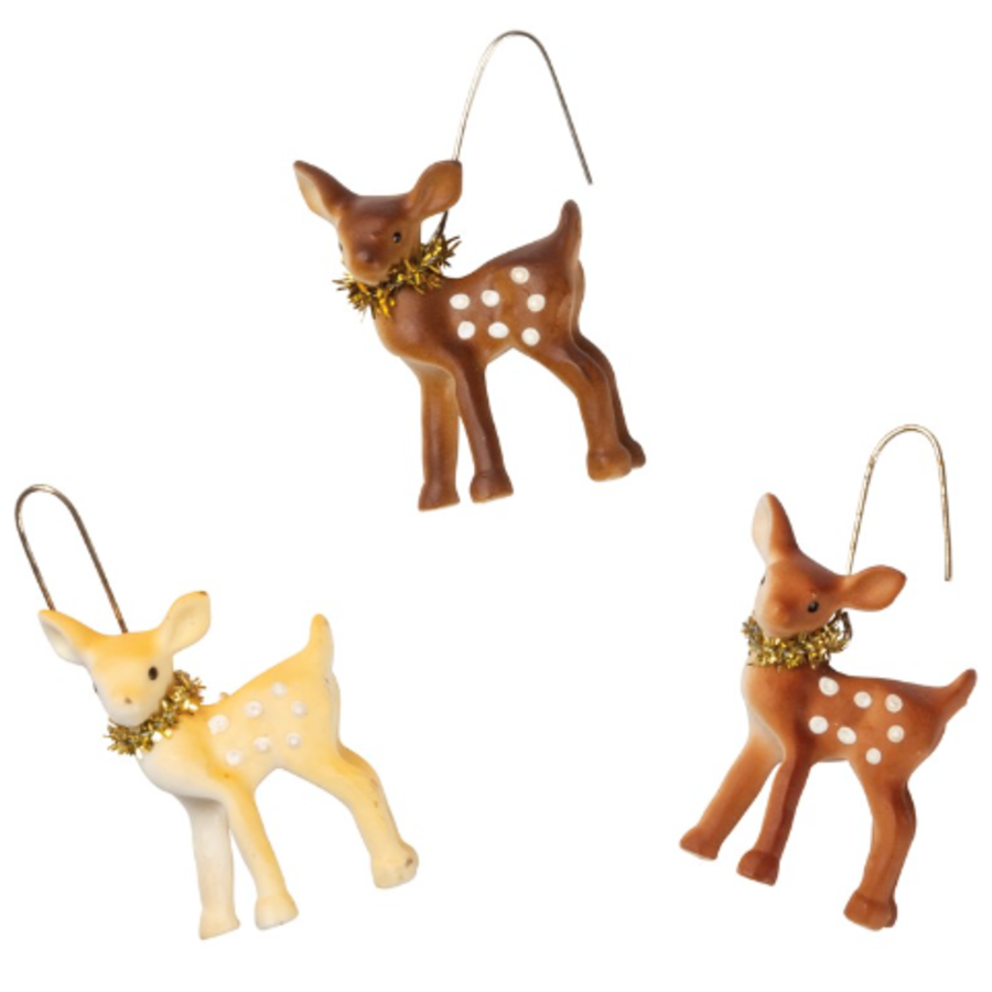 Fawn Ornaments Box of 6