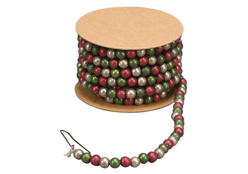  Primitives by Kathy Red & Green Bead Garland 