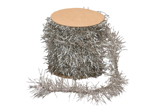  Primitives by Kathy Silver Tinsel Garland 