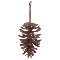Glittered Pinecone Ornament