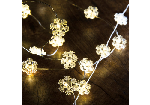  Primitives by Kathy Snowflake Wire Lights 