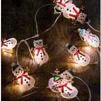 Snowman Wire Lights