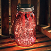 Primitives by Kathy Red Mercury Glass Lighted Lantern