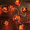 Primitives by Kathy Jack-O-Lantern Wire Lights