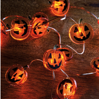 Jack-O-Lantern Wire Lights