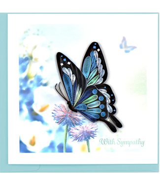 Quilling Cards Butterfly Sympathy Quill Card