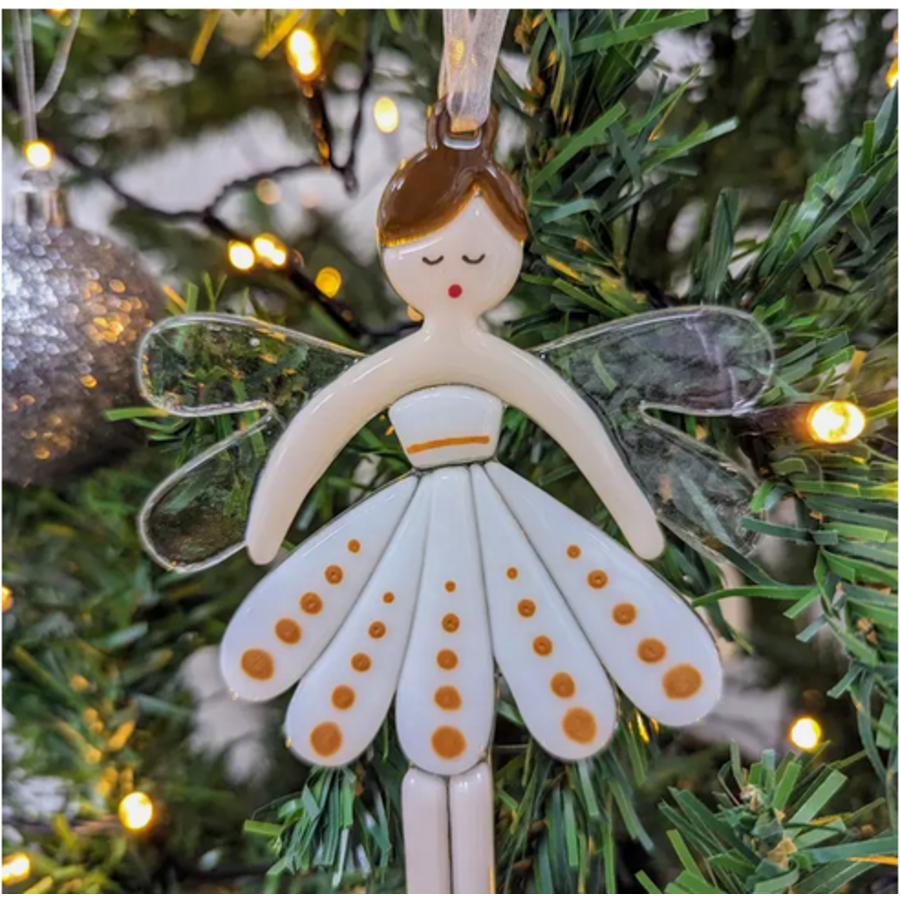 Glass Fairy Ornament