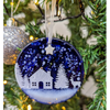 Pam Peters Designs Cabin in the Woods Ornament
