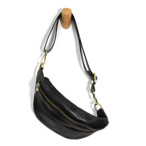  Joy Accessories Vegan Leather Sling/Belt Bag 