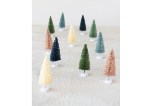  Creative Co-Op 5-1/4" Sisal Bottle Brush Tree / Set of 12 