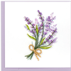 Quilling Cards Lavender Bunch Quill Card