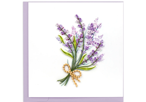  Quilling Cards Lavender Bunch Quill Card 
