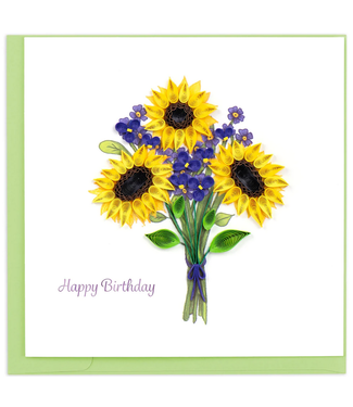 Quilling Cards Sunflower Birthday Quill Card