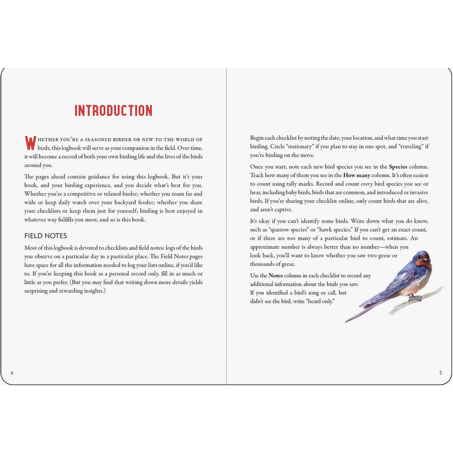 The Birder's Logbook