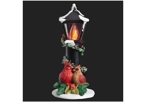  Roman Inc Cardinal Lamp Post Night Light 