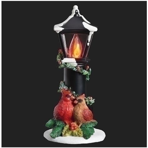  Roman Inc Cardinal Lamp Post Night Light 
