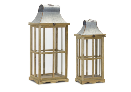  Melrose International, LLC Lanterns Set of Two 