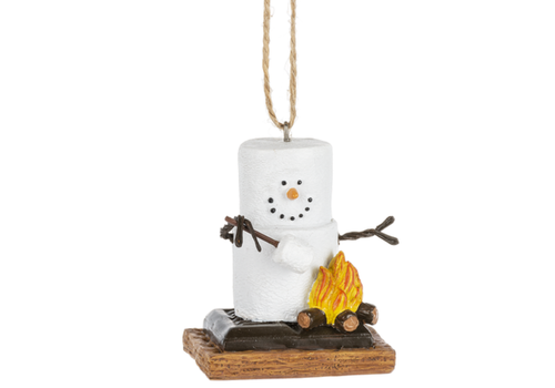  S'mores Roasting Marshmallow's Ornament 