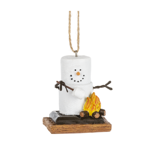  S'mores Roasting Marshmallow's Ornament 