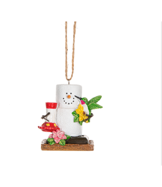 S'mores Hummingbird Ornament