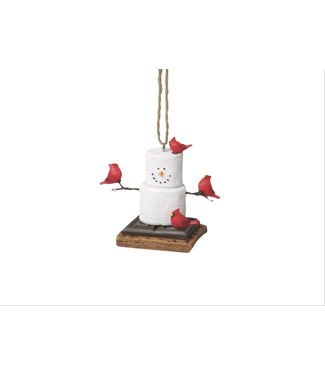 S'mores Cardinals Ornament