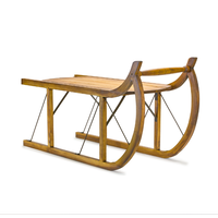 Wood/Metal Sleigh