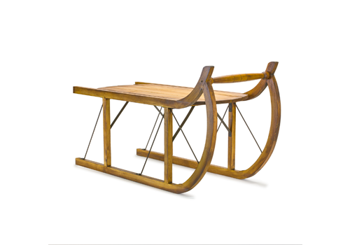  Melrose International, LLC Wood/Metal Sleigh 