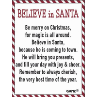Believe in Santa Charm