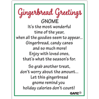 Gbread Greetings Gnome Charm