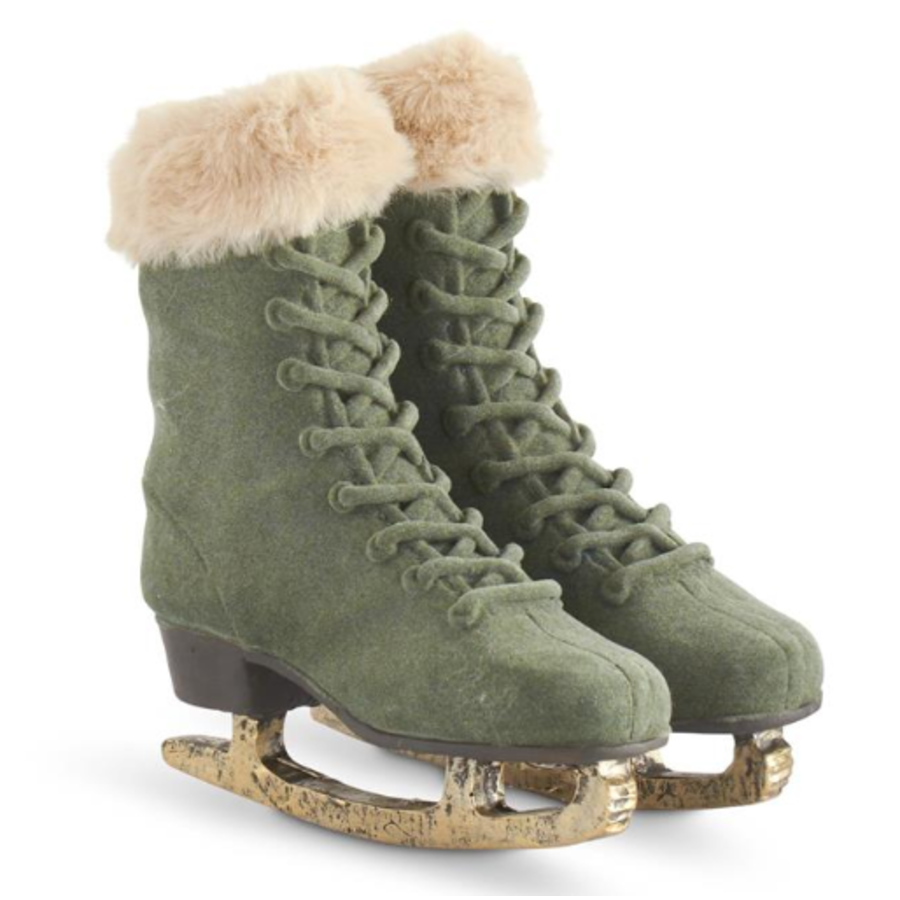Ice Skates Sage Green
