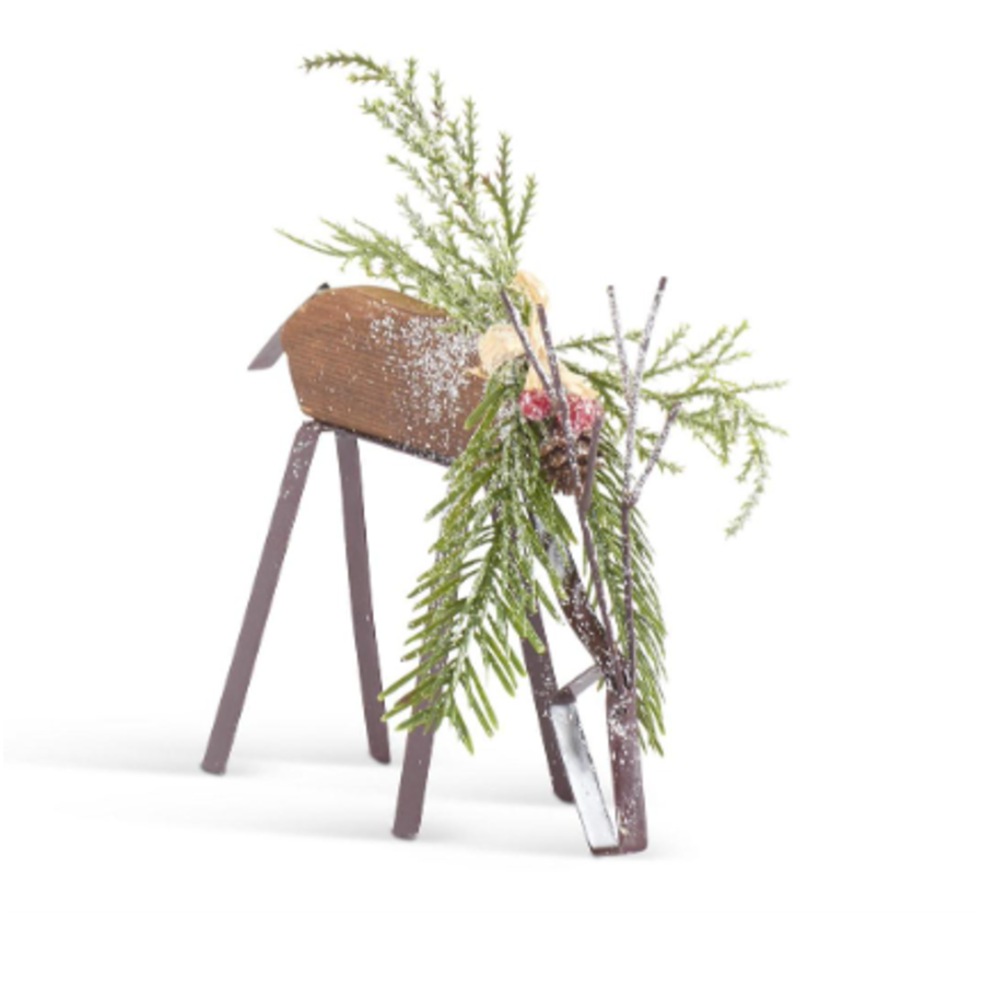Wood Metal Deer