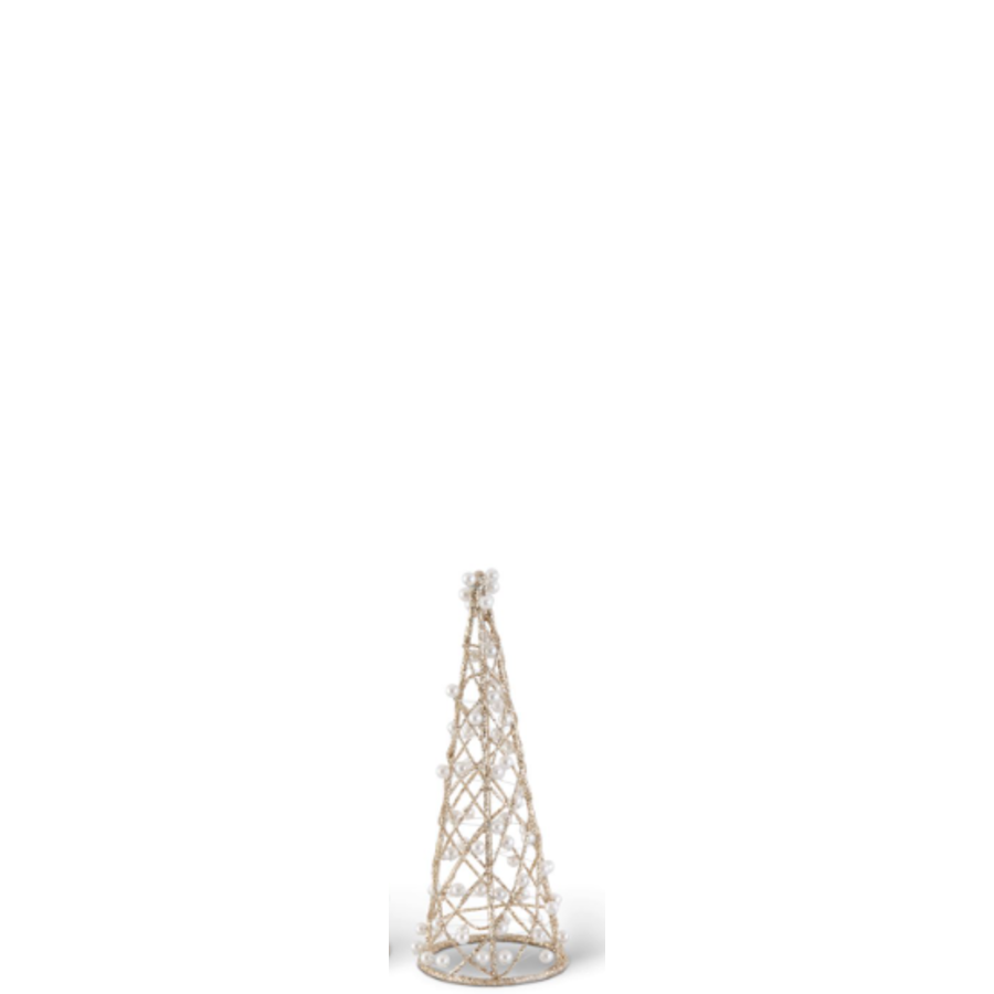 Cone Tree Glitter Pearls