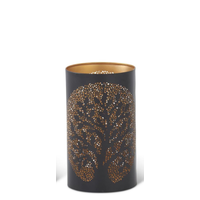 Tree Black Candleholder