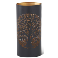 Tree Black Candleholder