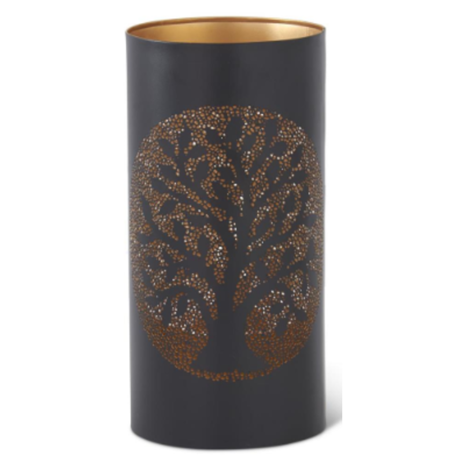 Tree Black Candleholder