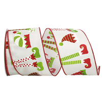 Elf Legs and Hat Ribbon 2.5 in