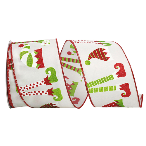  Reliant Ribbon Elf Legs and Hat Ribbon 2.5 in 